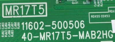 KIT DE TARJETAS PARA TV TCL ORIGINAL 4K UHD HDR / MAIN 30800-000498 / 40-MR17T5-MAB2HG / 30801-000465 / 11602-500506 / FUENTE 30805-000208 / 40-L17CW2-PWC1ZG / 11601-500073 / PANEL LVU650NDEL / ST6451D06-3 VER.2.1 / MODELOS 65S451 / 65S453 / 65S455 - Imagen 2